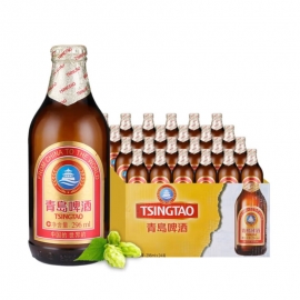 青岛棕金啤酒瓶装296ml/瓶