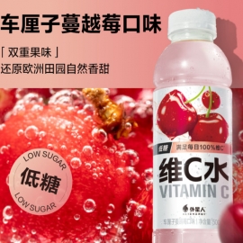 元气森林外星人维C水蔓越莓味500ml/瓶