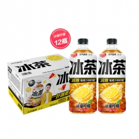 元气森林柠檬冰茶900ml/瓶