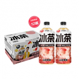 元气森林白桃茉莉冰茶900ml/瓶