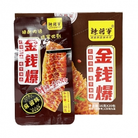 辣将军金钱爆麻酱味16g/包