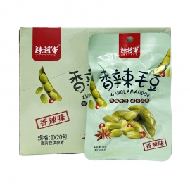 辣将军香辣毛豆28g/包