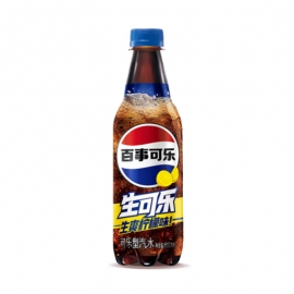 百事可乐无糖生可乐柠檬味500ml/瓶