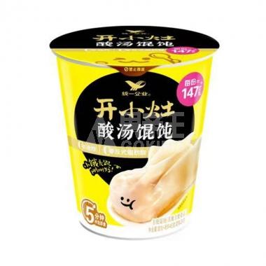统一开小灶酸汤馄饨杯45g/杯