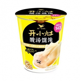 统一开小灶酸汤馄饨杯45g/杯