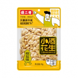 傻二哥小酒花生椒盐味90g/包