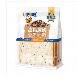 U吧U吧藜麦切片吐司面包120g90天/包