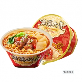 统一满汉大餐（台式半筋半肉）牛肉面200g/碗