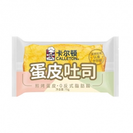 卡尔顿蛋皮吐司面包75g-90天/包