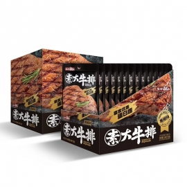 盐津铺子素大牛排黑椒味28g/包
