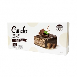 唇动黑色巧克力味涂饰蛋糕6枚/盒