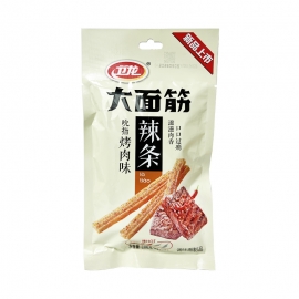 卫龙大面筋吮指烤肉味106g150天/包