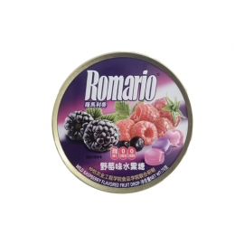 罗马利奥野莓味水果糖75g/罐