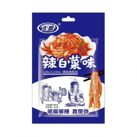 太哥辣白菜味调味面制品62g/包
