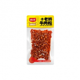 皓皓老妈素牛肉粒(香辣味）26g/包