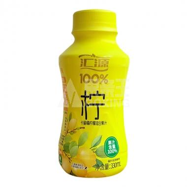 汇源卡曼橘柠檬混合果汁330ml/瓶