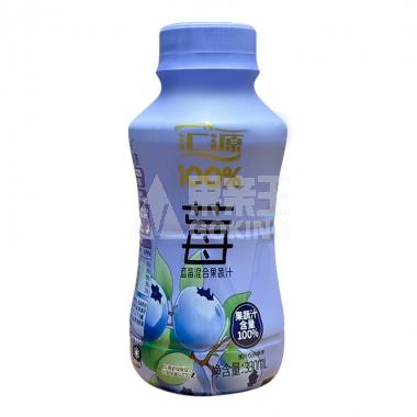汇源蓝莓混合果蔬汁330ml/瓶