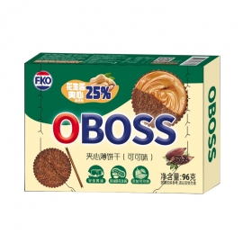 FKO夹心薄饼干可可味96...