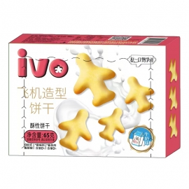小莞同学飞机造型饼干牛奶6...