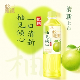 统一果漾柚见倾心柚子风味500ml/瓶