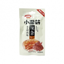 卫龙小面筋吮指烤肉味24g/包