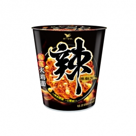 统一辣翻天榴莲火鸡面86g**/杯