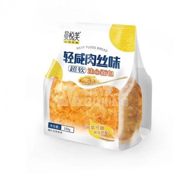 曼悦芙轻咸肉丝味面包100g120天/包