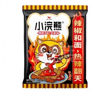 统一小浣熊辣翻天火鸡面味30g**/包