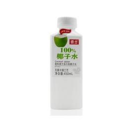 速步100%椰子水饮料450ml/瓶