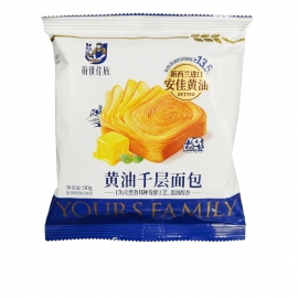 游世佳族黄油千层面包90g90天/包
