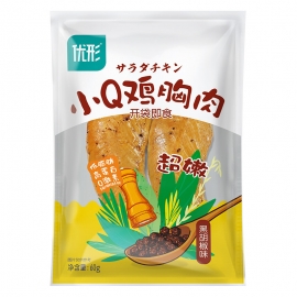 90天-优形小Q鸡胸肉（黑胡椒味）