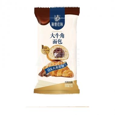 游世佳族大牛角面包巧克力味75g90天/包