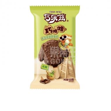 伊利巧乐兹噜噜低糖抹茶可可味雪糕50g