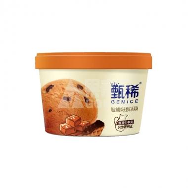 甄稀海盐焦糖华夫脆味冰淇淋90g  