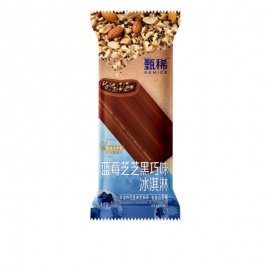 甄稀蓝莓芝芝黑巧冰淇淋70g  