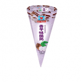 盛心雪香芋甜筒65g   