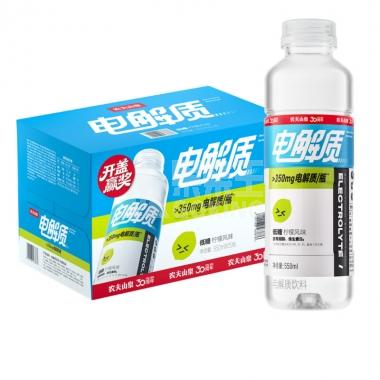 农夫山泉电解质饮料柠檬风味550ml/瓶