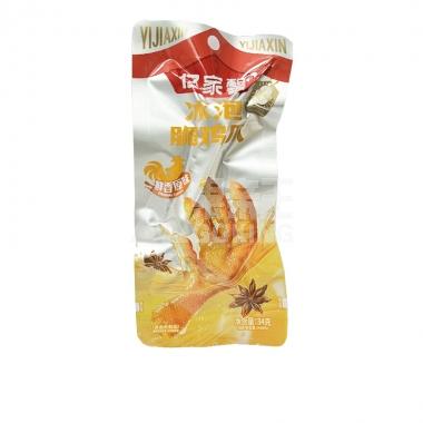亿家馨鲜香原味冰泡脆鸡爪（355A）(盒装)34g/个