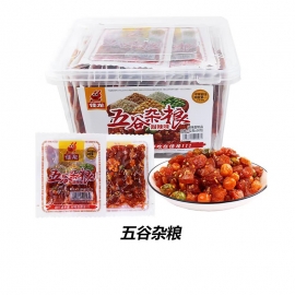 佳龙五谷杂粮甜辣味(塑料盒)32g/包