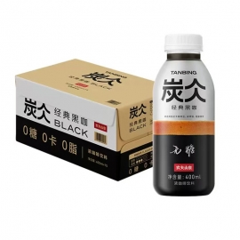 农夫山泉炭仌经典黑咖咖啡饮料400ml/瓶