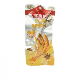 亿家馨鲜香原味冰泡脆鸡爪（355A）(盒装)34g/个