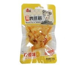 走火鸡爪筋（柠檬味）30g/包