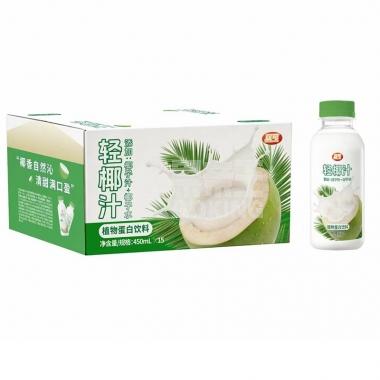 双可轻椰汁450ml/瓶