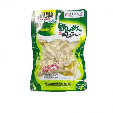 凰巢野山椒凤爪160g/包