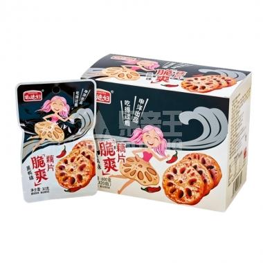 椒媳妇脆爽藕片（黑鸭味）30g/包