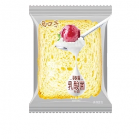 两口子蔓越莓乳酸菌味吐司60g120天/包