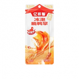 亿家馨香辣味冰泡脆鸭掌（352A）(盒装)31g/个