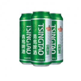 青岛啤酒（清爽8度）500ml/罐