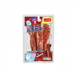 心合成风干肉干香辣味12g/包