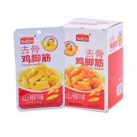 椒媳妇去骨鸡脚筋（山椒味）16g/包